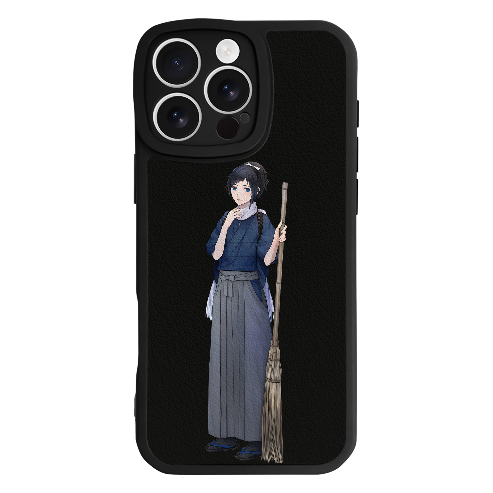 （画像用） 刀剣乱舞 Touken Ranbu 【iPhone 16シリーズ対応】シリコンスマホケース（レザー調） 材質：シリコン